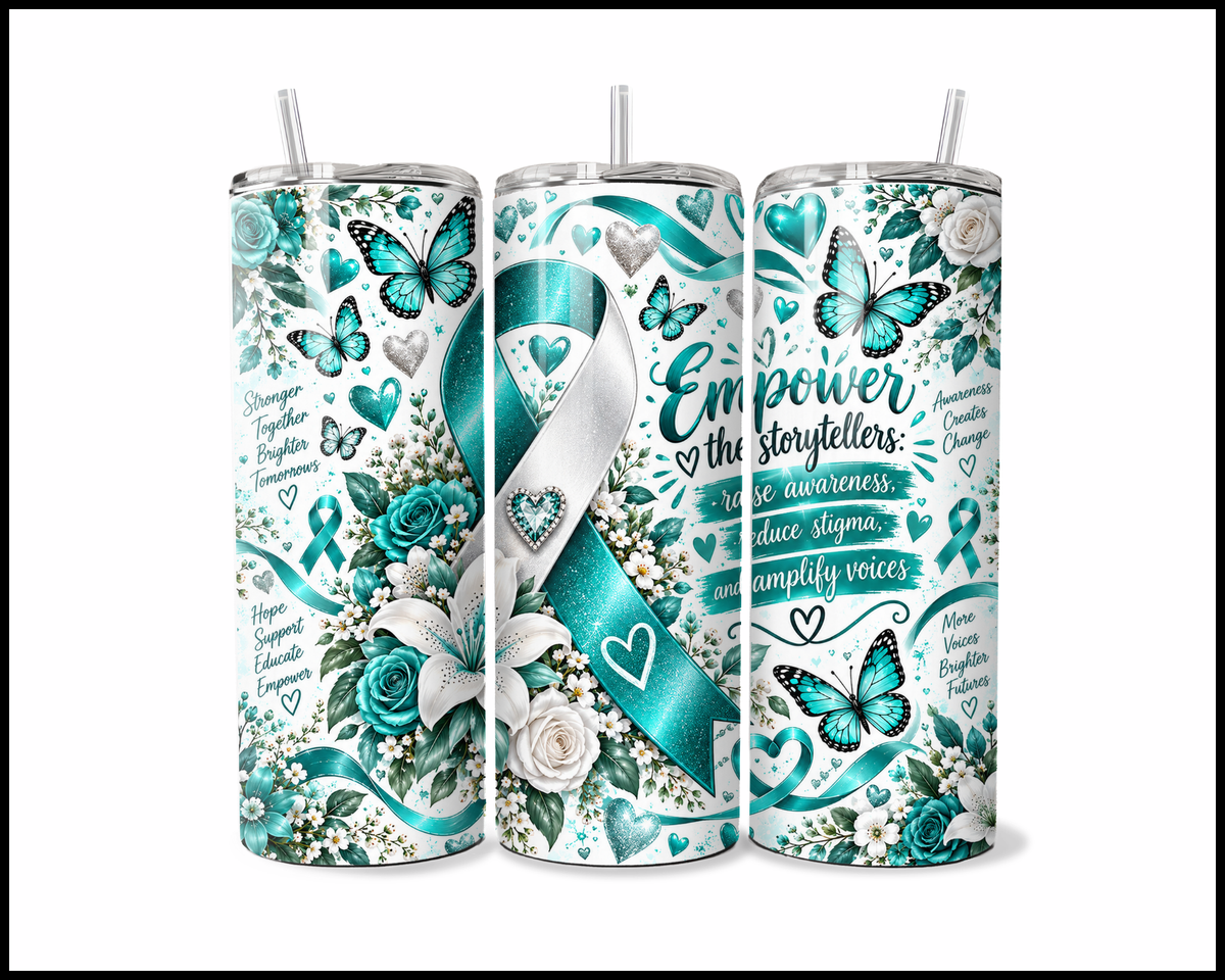 Cervical Cancer Awareness Stainless Steel Tumbler (6278)