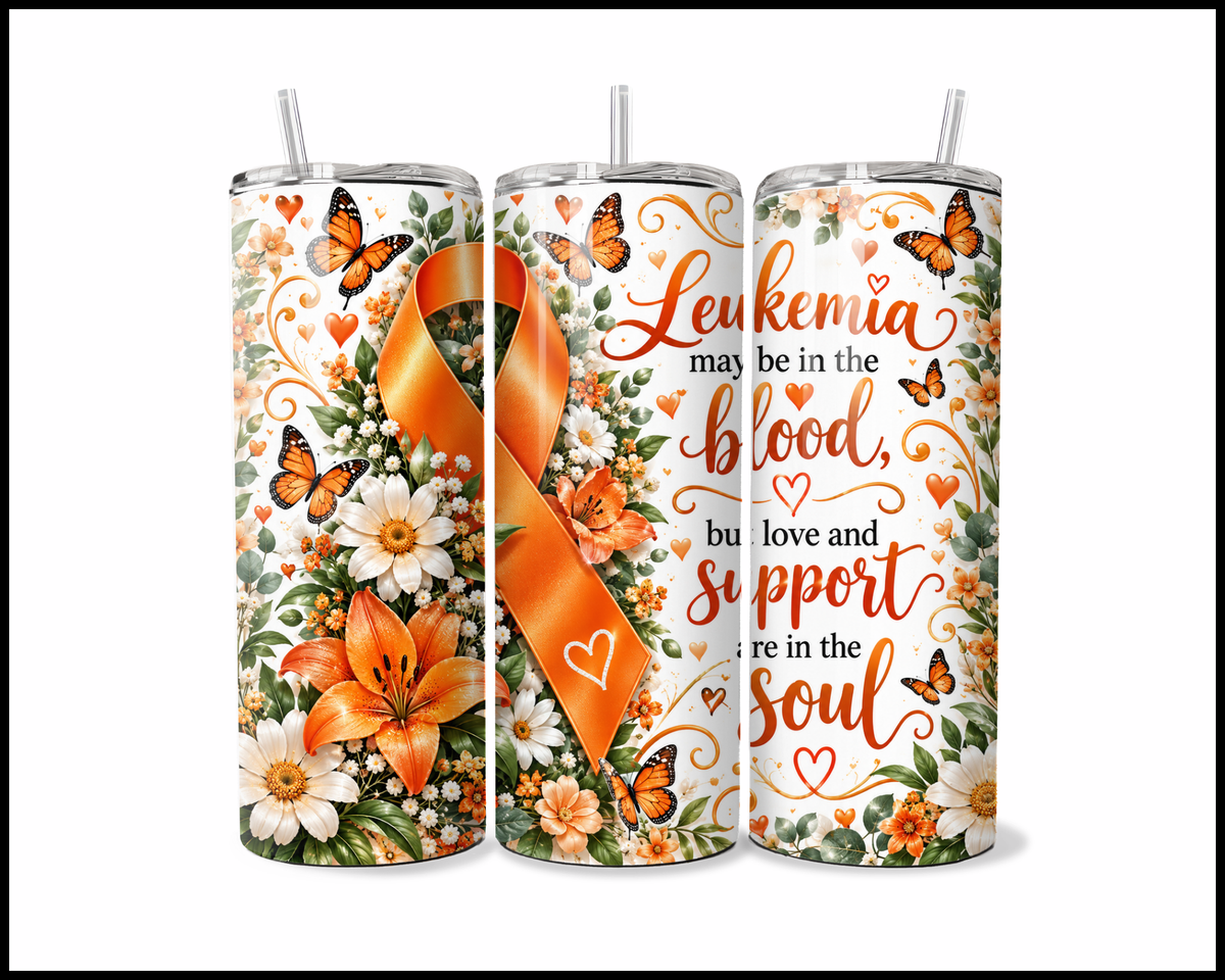 Leukemia Awareness Stainless Steel Tumbler (6279)
