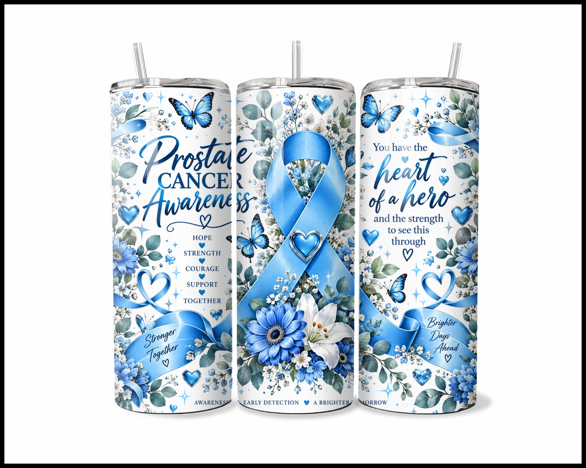 Prostate Cancer Awareness Stainless Steel Tumbler (6282)