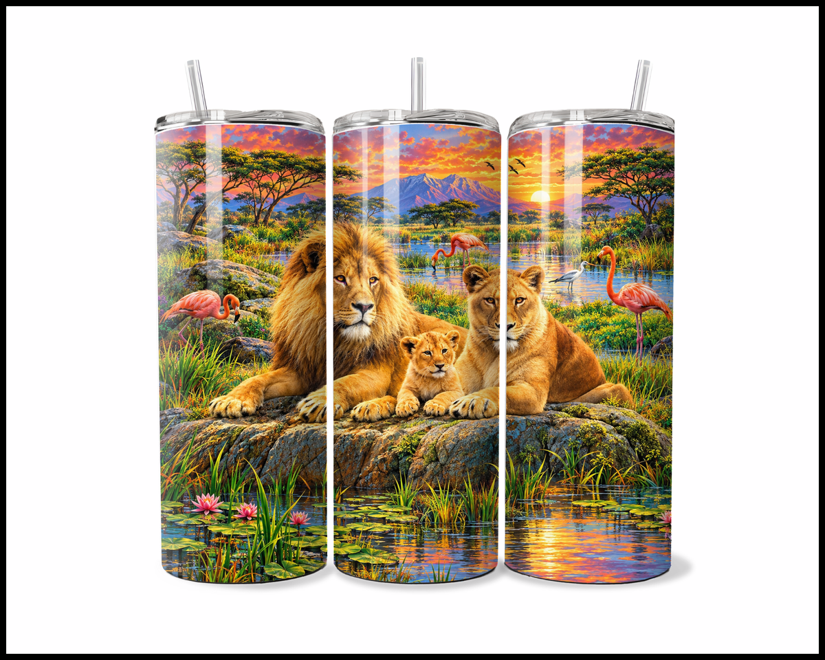 Sun-Kissed Pride Stainless Steel Tumbler (6296)