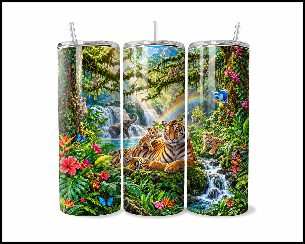 Stripes & Springs Stainless Steel Tumbler (6303)