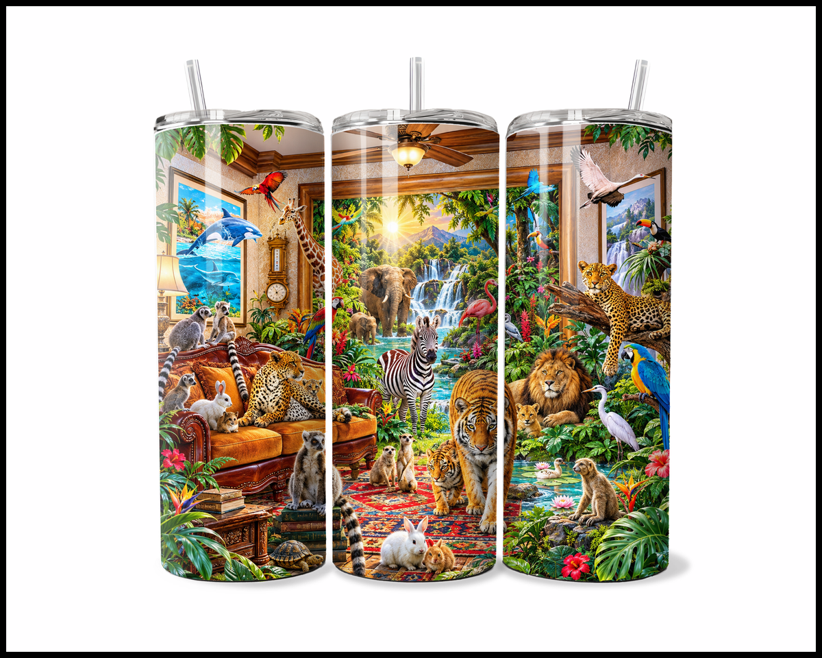 The Wild Interior Stainless Steel Tumbler (6314)