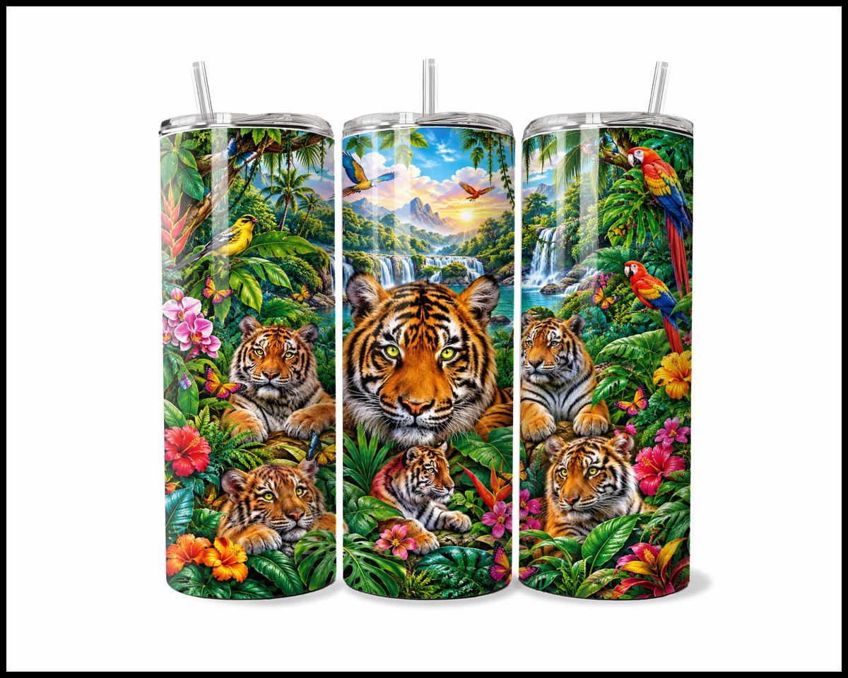 Jungle Royalty Stainless Steel Tumbler (6317)