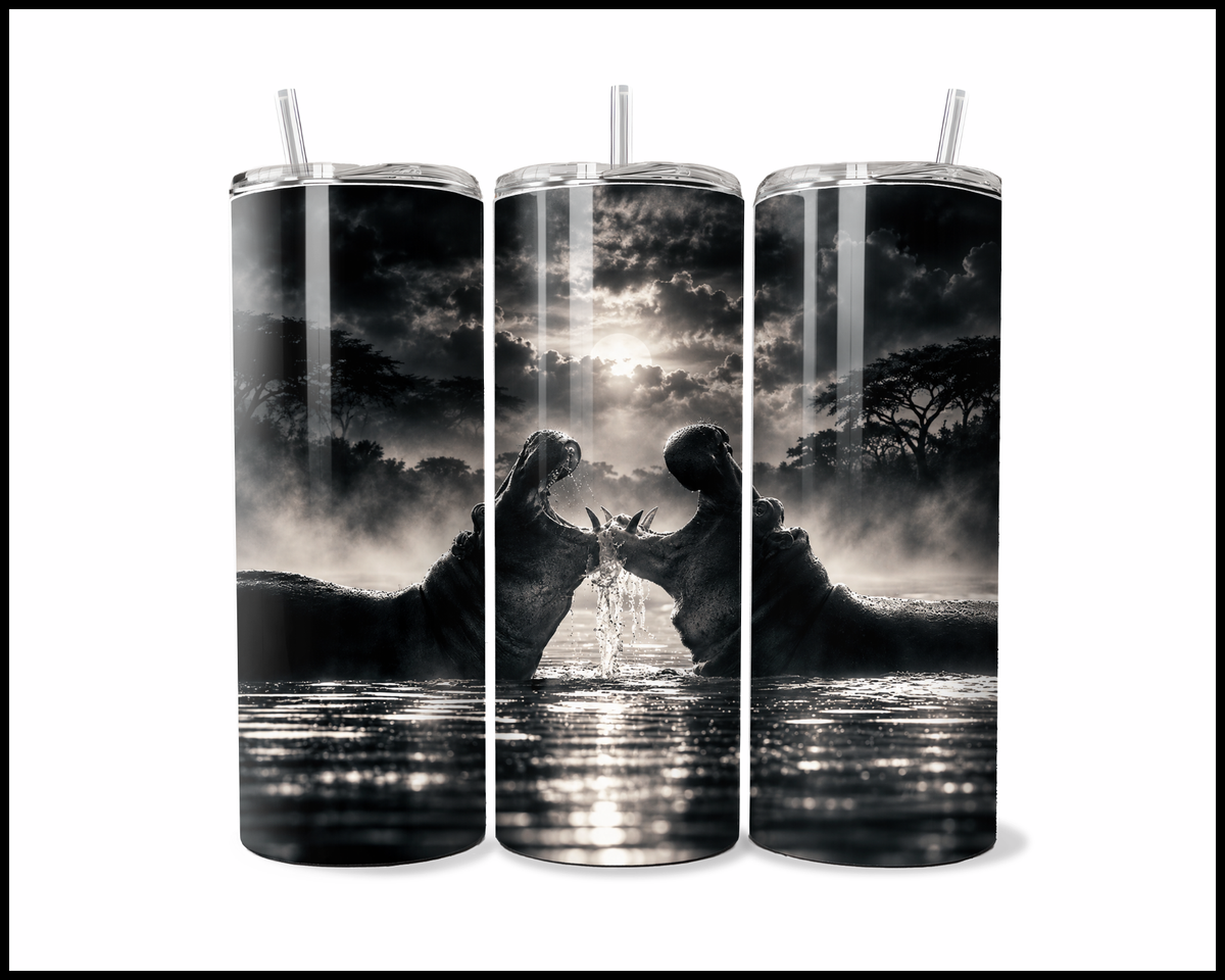 Waterhole Whispers Stainless Steel Tumbler (6324)