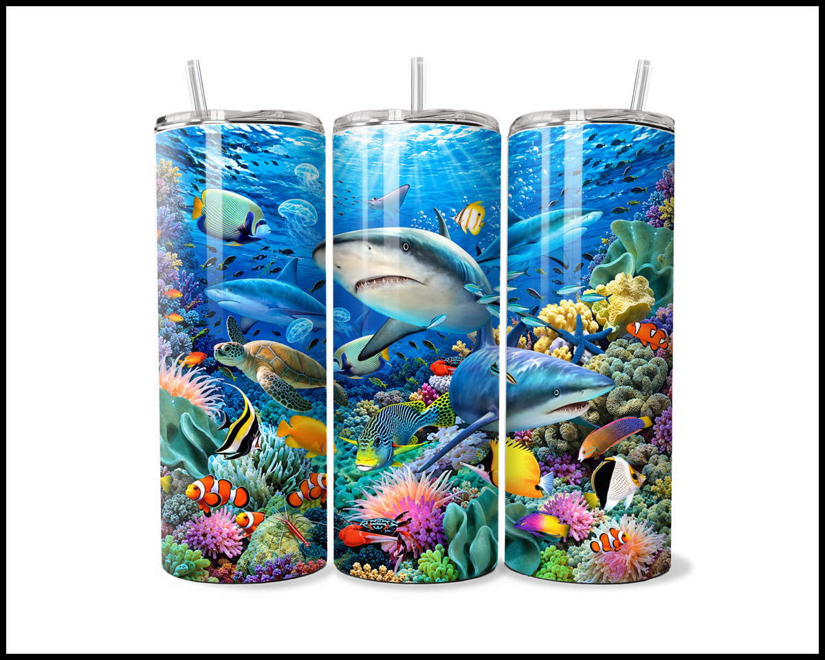 Shark Oasis Stainless Steel Tumbler (6325)