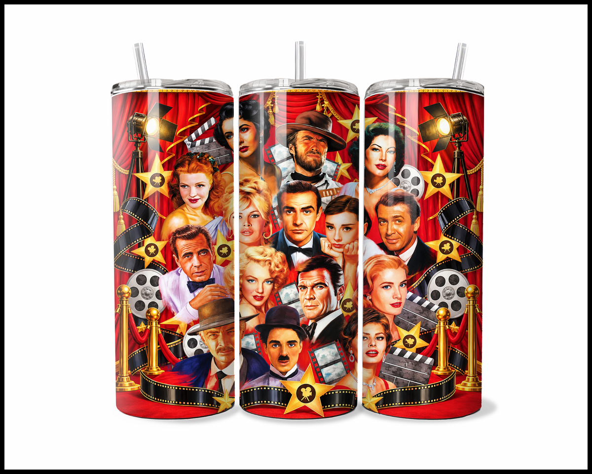 Icons of the Golden Age Stainless Steel Tumbler (6326)