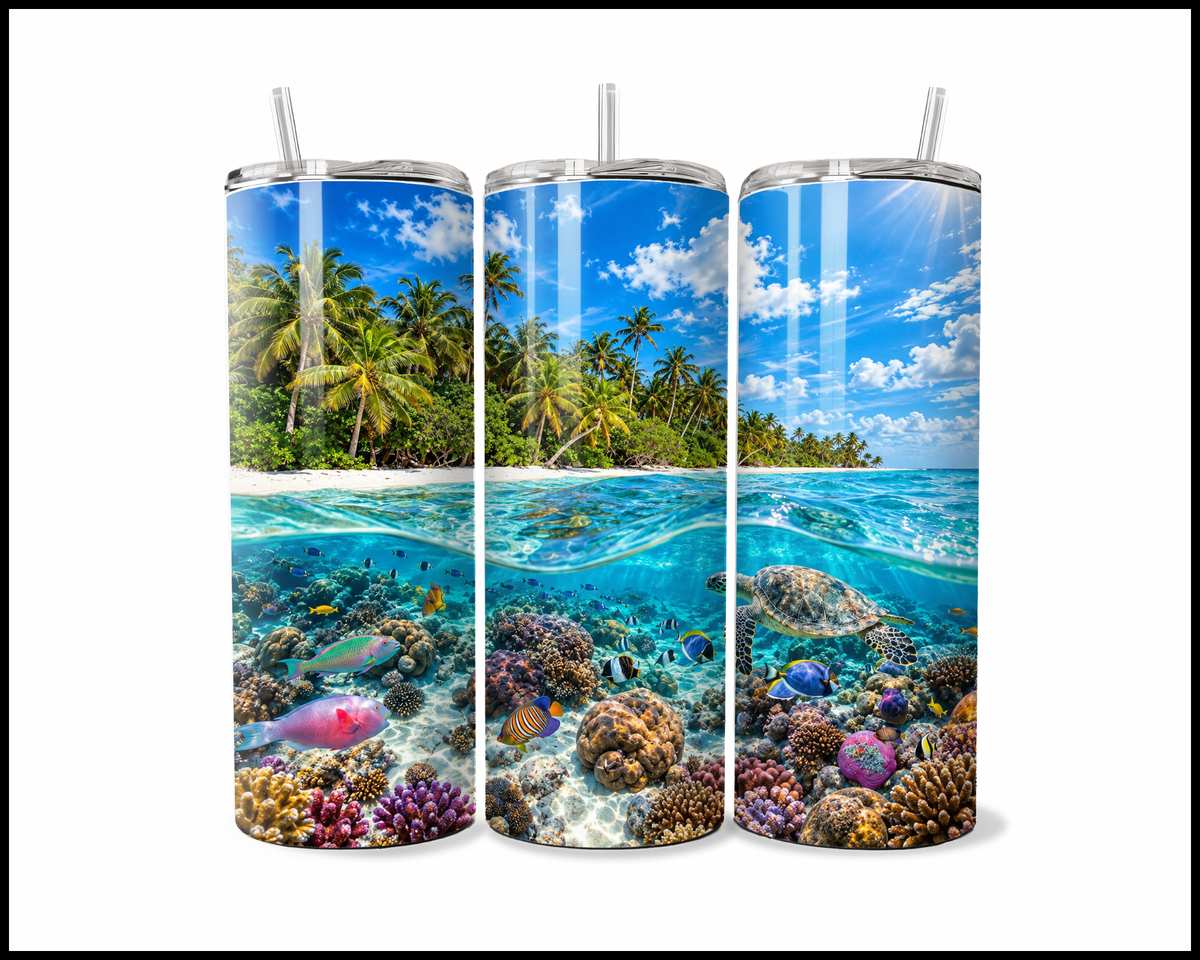 Aloha Sunbeam Sanctuary Stainless Steel Tumbler (6328)