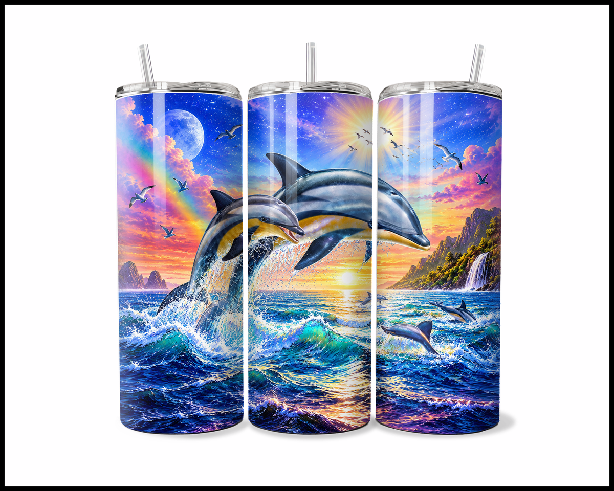 The Happy Little Waterhole Stainless Steel Tumbler (6355)