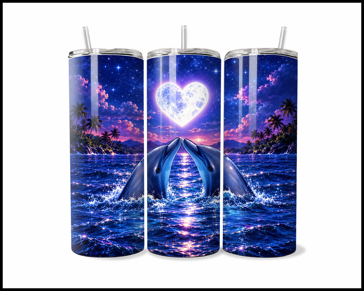 The Sweetest Sea Kisses Stainless Steel Tumbler (6357)