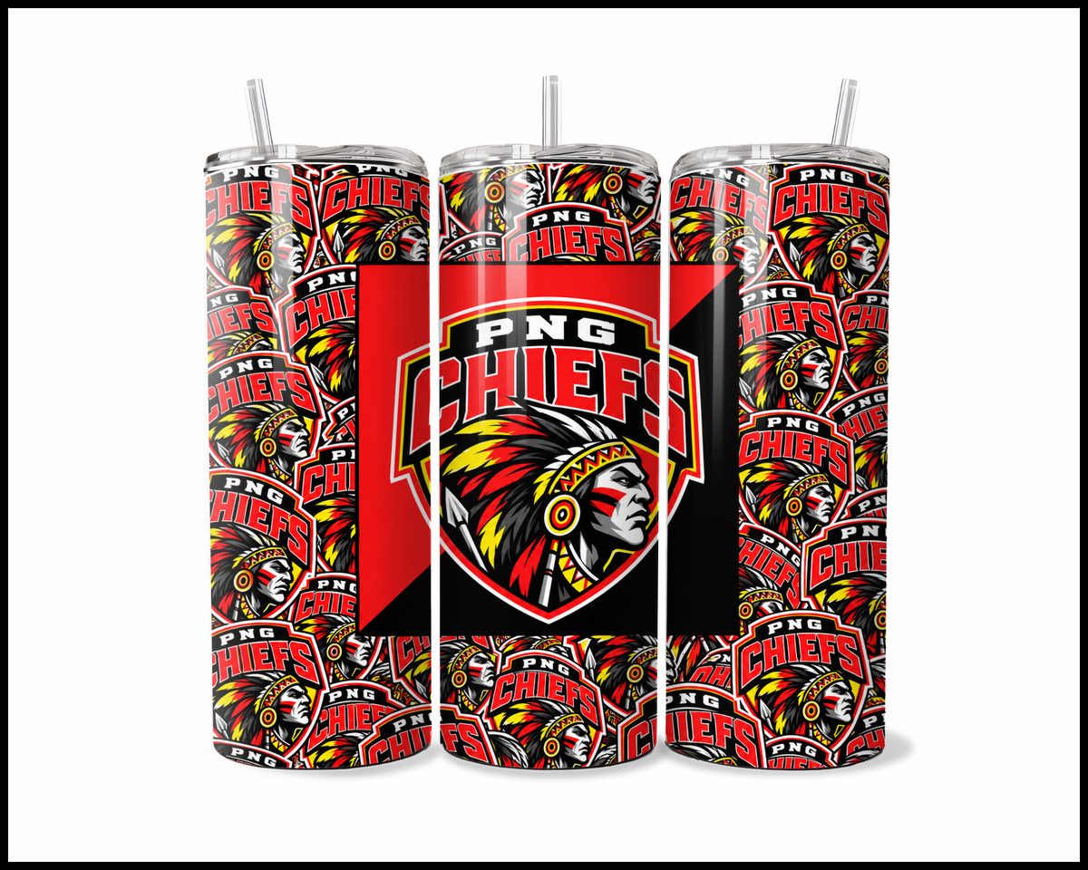 Stainless Steel Tumbler - PNG Chiefs (6367)