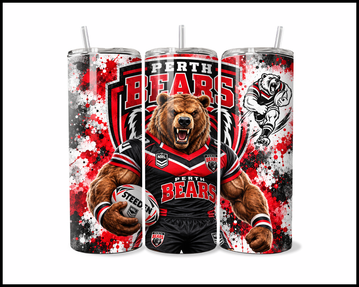 Stainless Steel Tumbler - Perth Bears (6370)