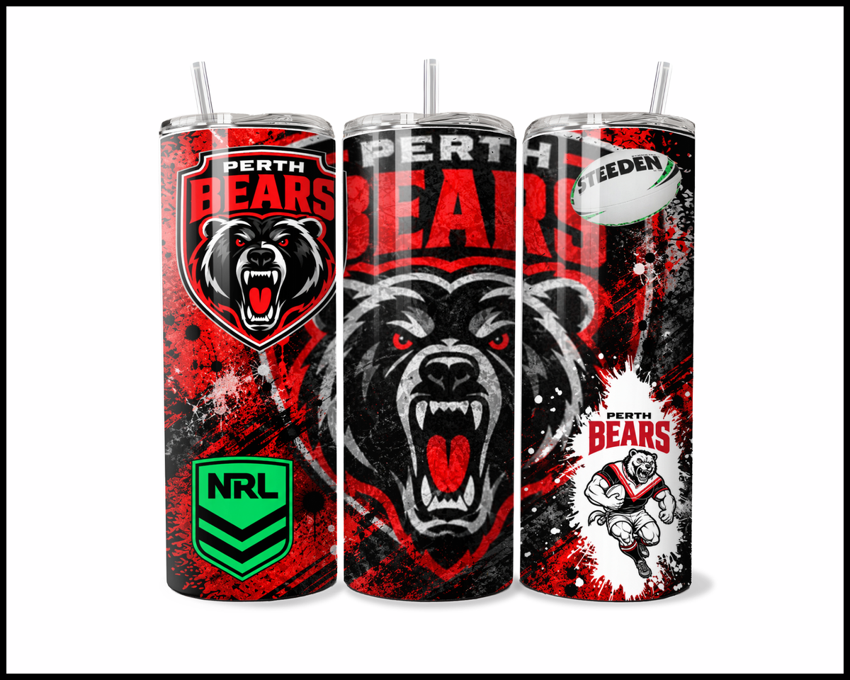 Stainless Steel Tumbler - Perth Bears (6372)