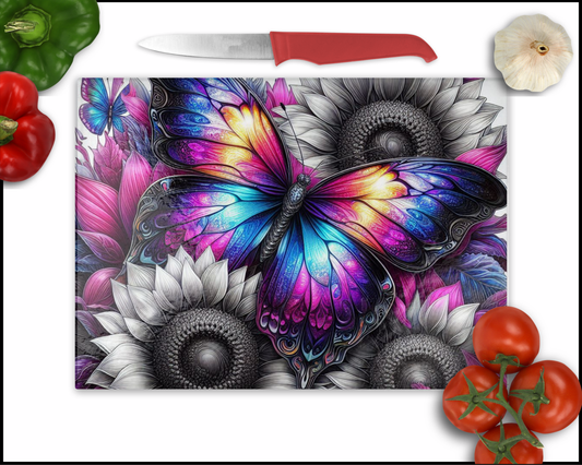 Butterfly Sublimated Cutting Board (125)