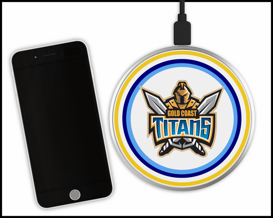 Gold Coast Titans Sublimated Wireless Phone Charger