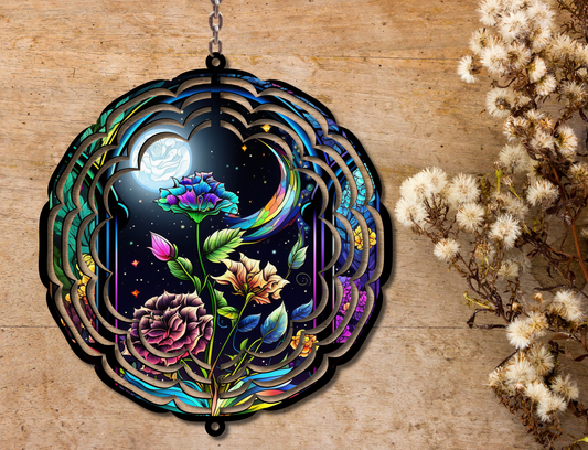Floral Wind Spinner (255)
