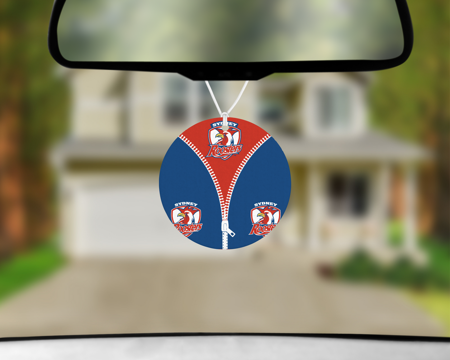 Sydney Roosters Zip Up Car Air Freshener