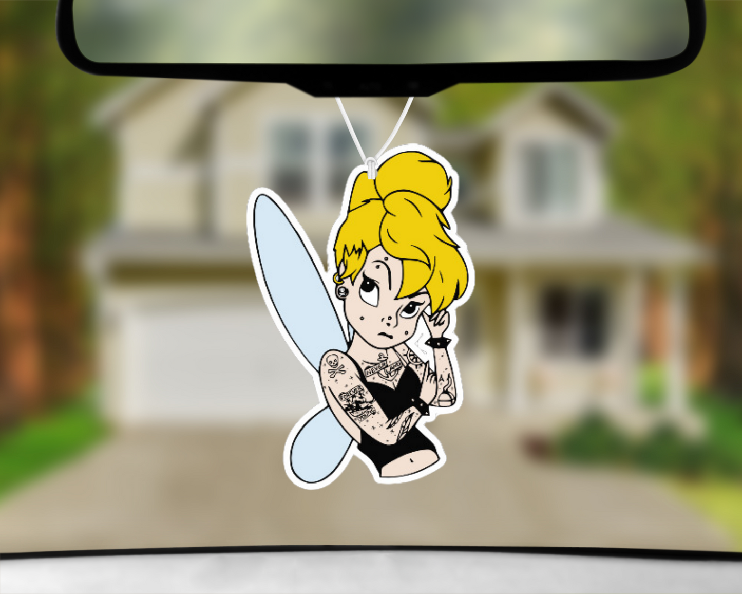 Punk Tinker Bell  Car Air Freshener