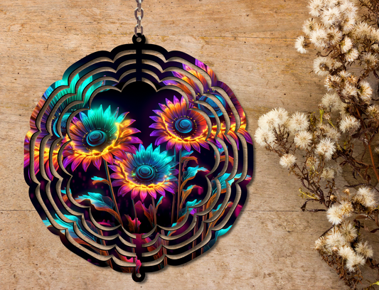 Floral Wind Spinner (281)