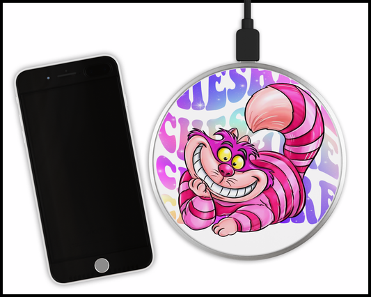 Cheshire Cat Sublimated Wireless Phone Charger (374)