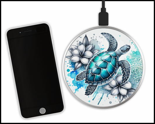 Turtle Sublimated Wireless Phone Charger (474)