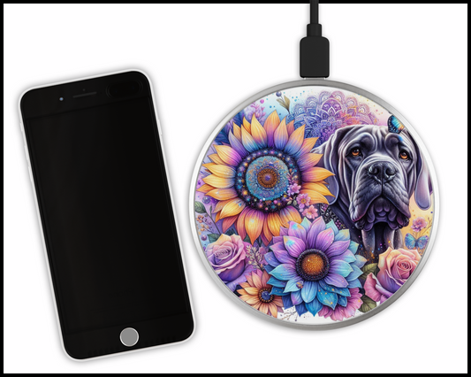 Mastiff Sublimated Wireless Phone Charger (077)