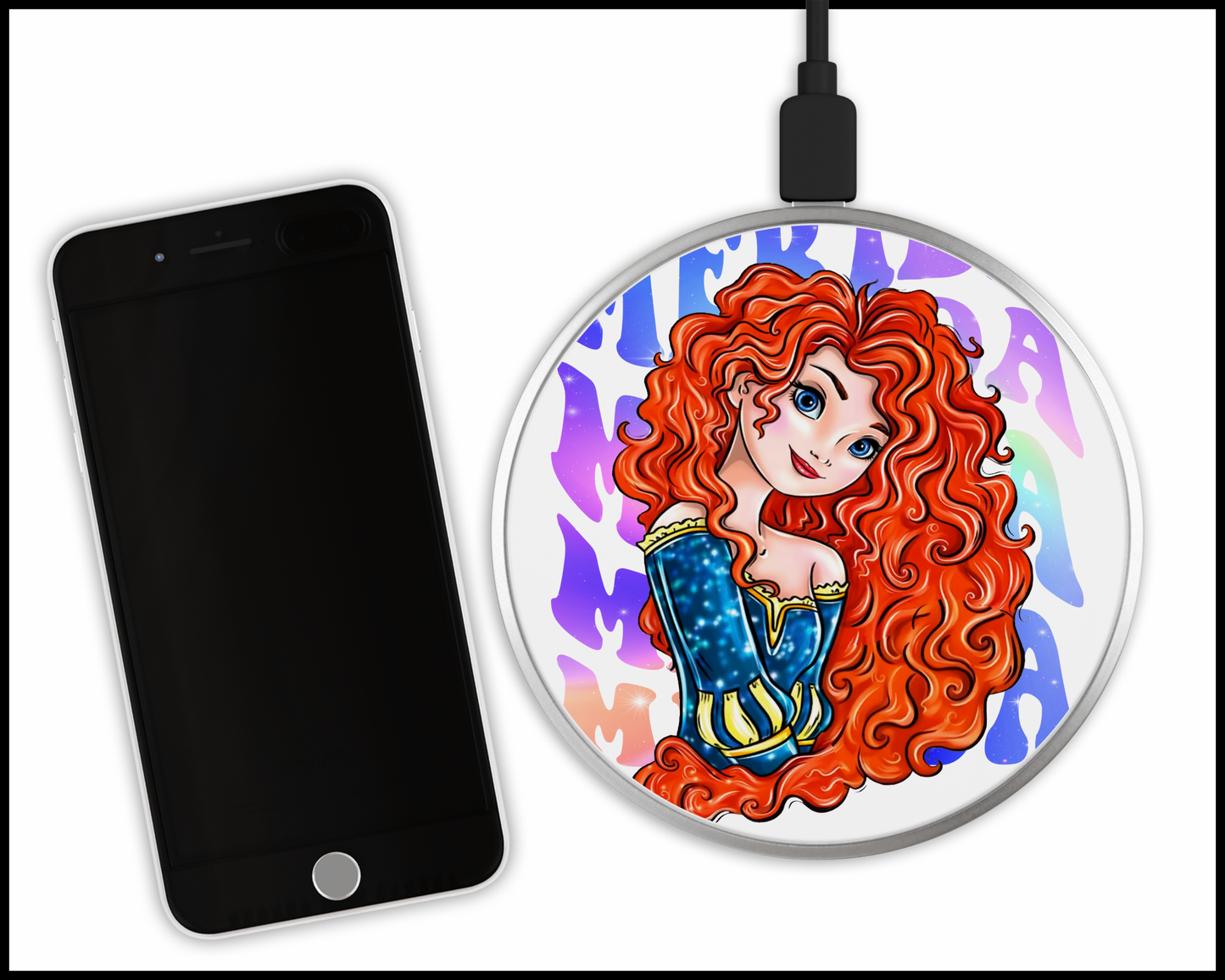 Merida Sublimated Wireless Phone Charger (377)