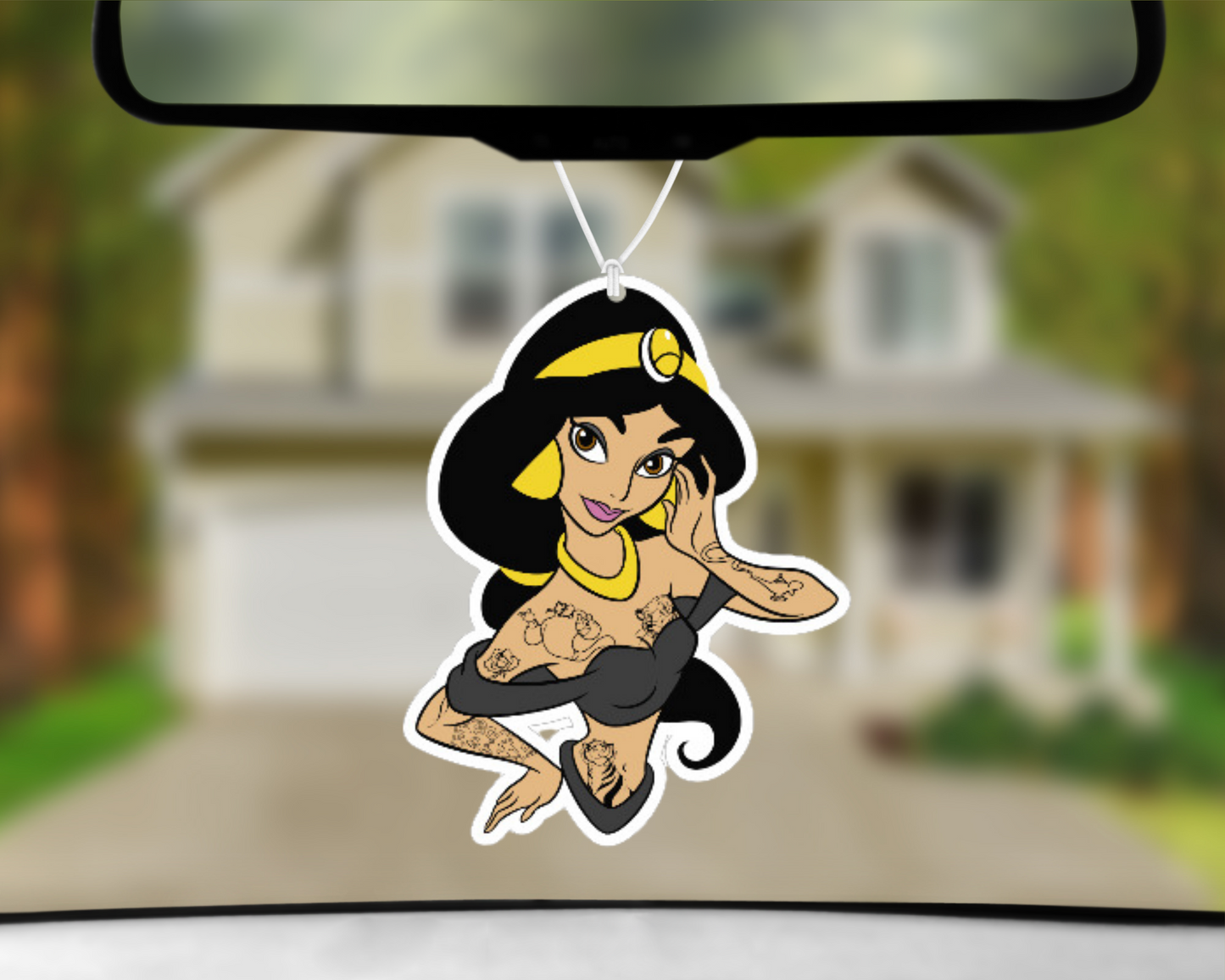 Punk Jasmine Car Air Freshener