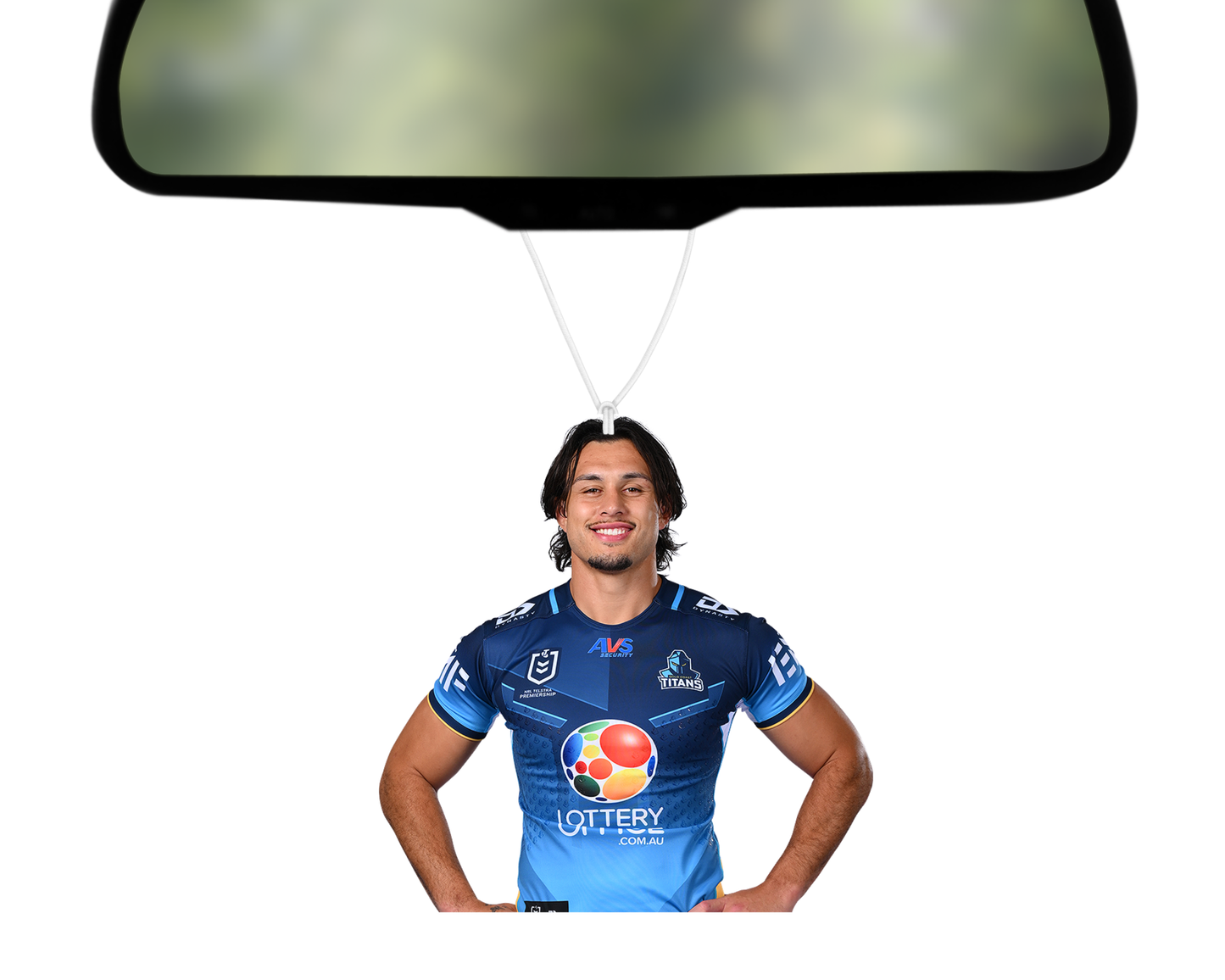 2026 Team Photo - Tino Fa'asuamaleaui Air Freshener