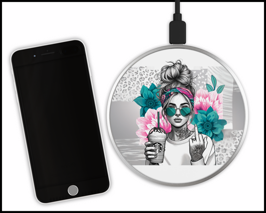 Sexy Bad Ars@ Sublimated Wireless Phone Charger (097)