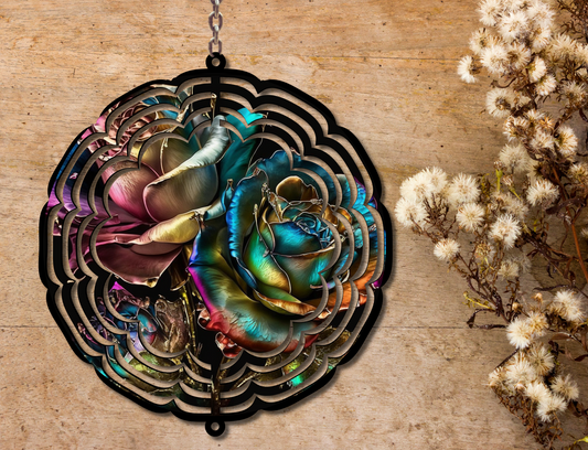 Floral Wind Spinner (258)