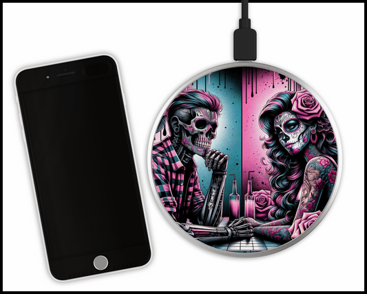 Eternal Love Sublimated Wireless Phone Charger (081)