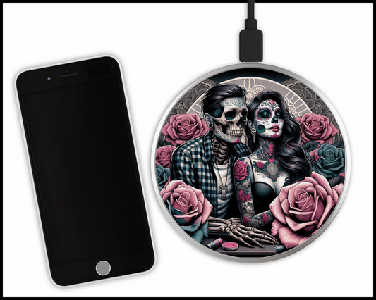 Eternal Love Sublimated Wireless Phone Charger (082)