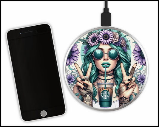 Sexy Bad Ars@ Sublimated Wireless Phone Charger (087)