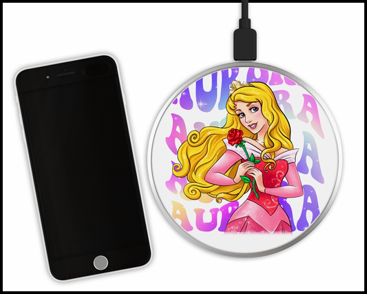 Aurora Sublimated Wireless Phone Charger (387)