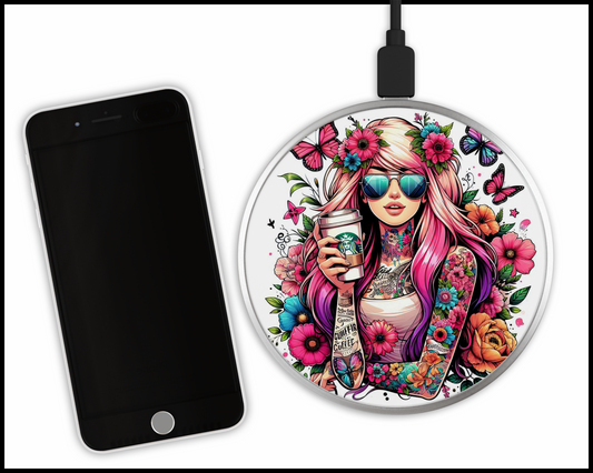 Sexy Bad Ars@ Sublimated Wireless Phone Charger (089)