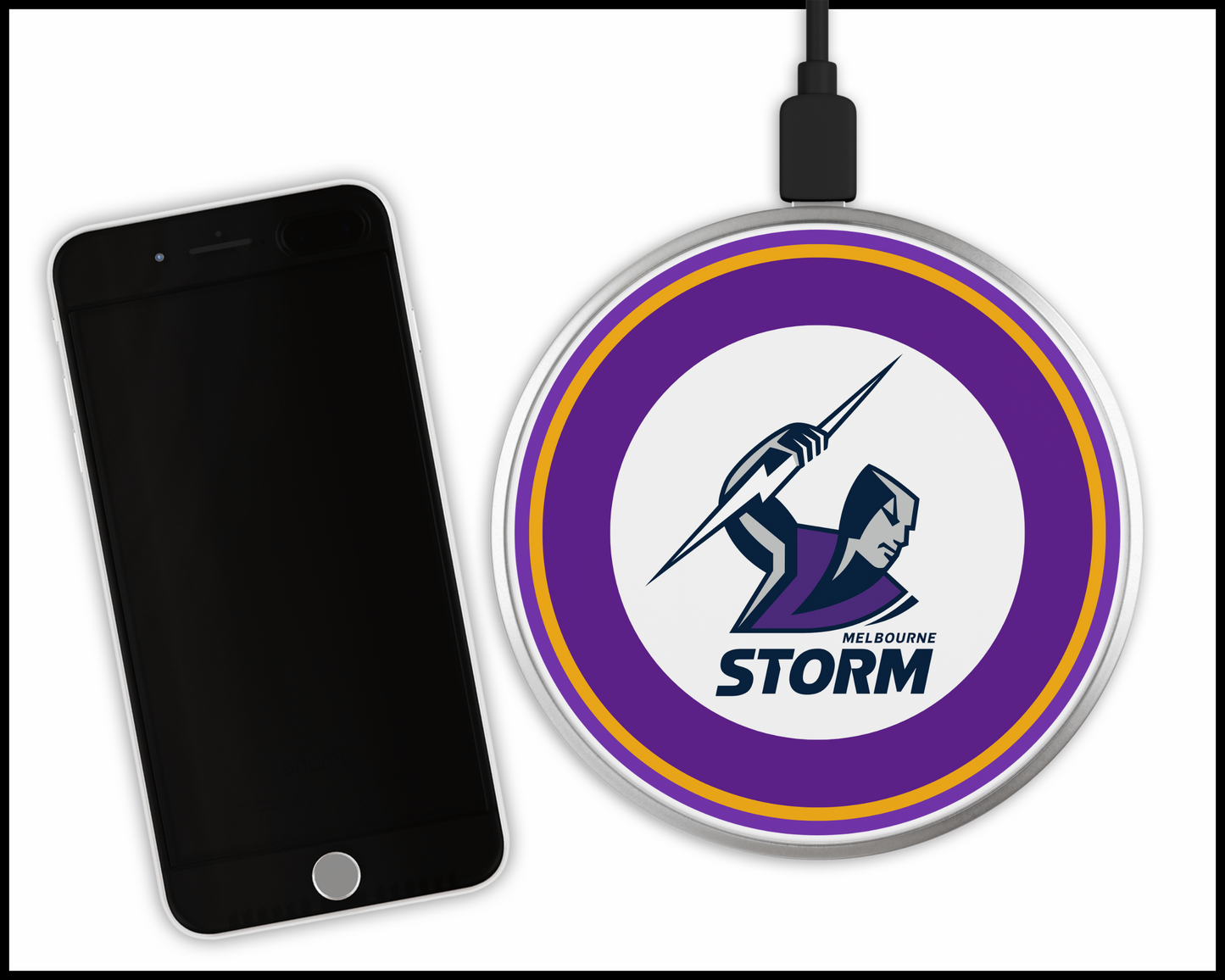 Melbourne Storm Sublimated Wireless Phone Charger