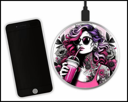 Sexy Bad Ars@ Sublimated Wireless Phone Charger (108)