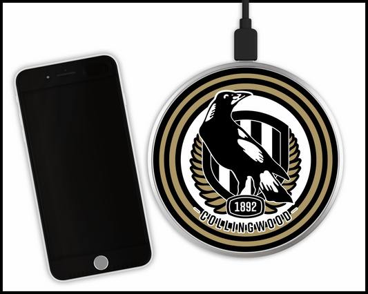 Collingwood Magpies Wireless Phone Charger (002)