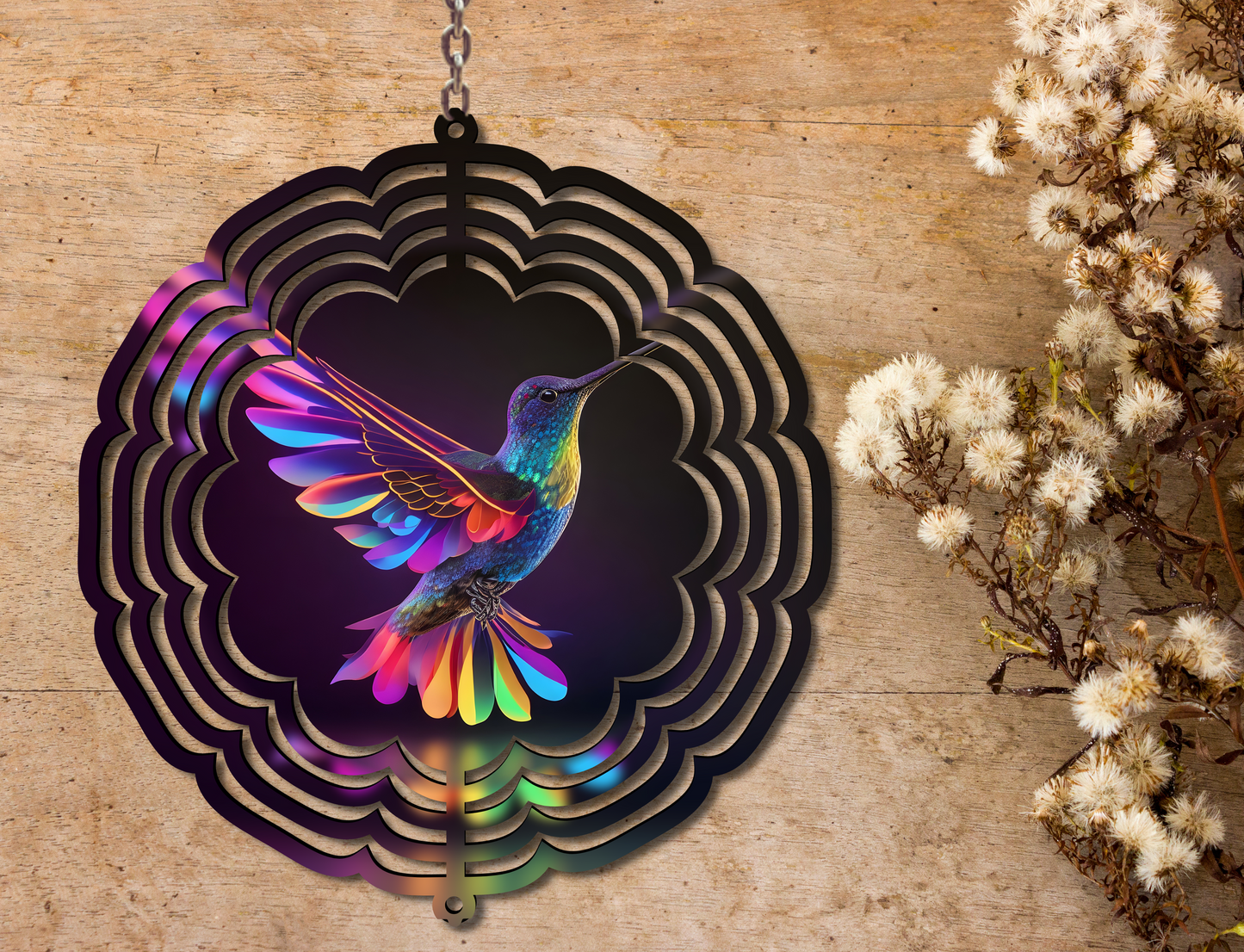 Hummingbird Wind Spinner (042)