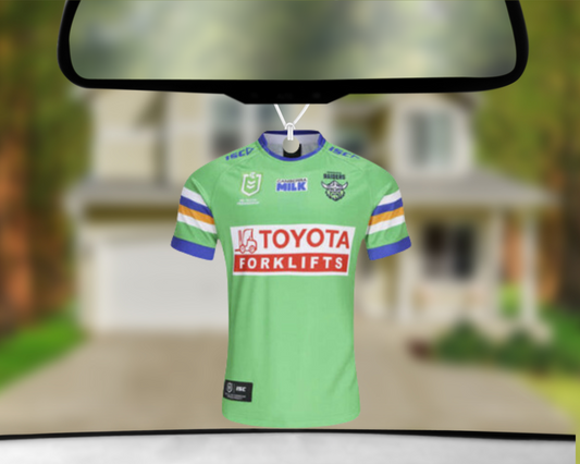 Canberra Raiders Jersey Car Air Freshener