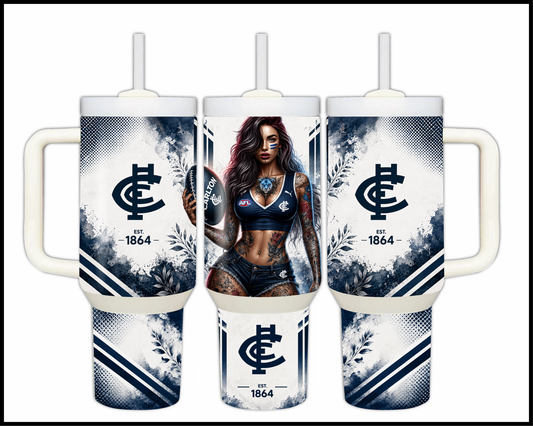 Big Guzzler Carlton Stainless Steel Tumbler (976)