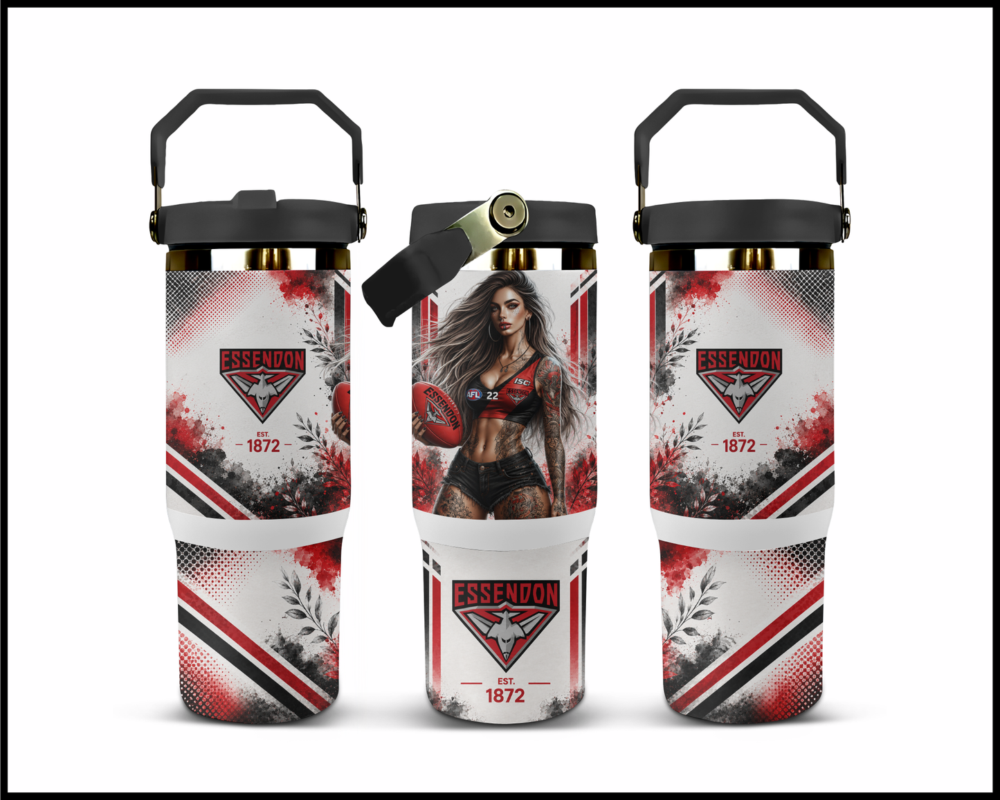 Big Guzzler Essendon Stainless Steel Tumbler (978)