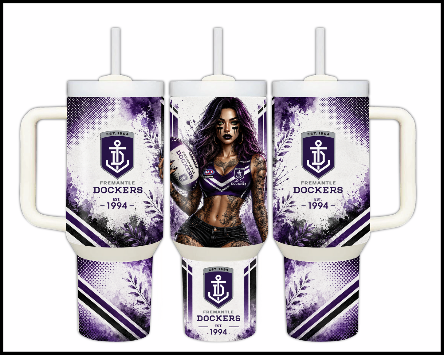 Big Guzzler Fremantle Stainless Steel Tumbler (979)