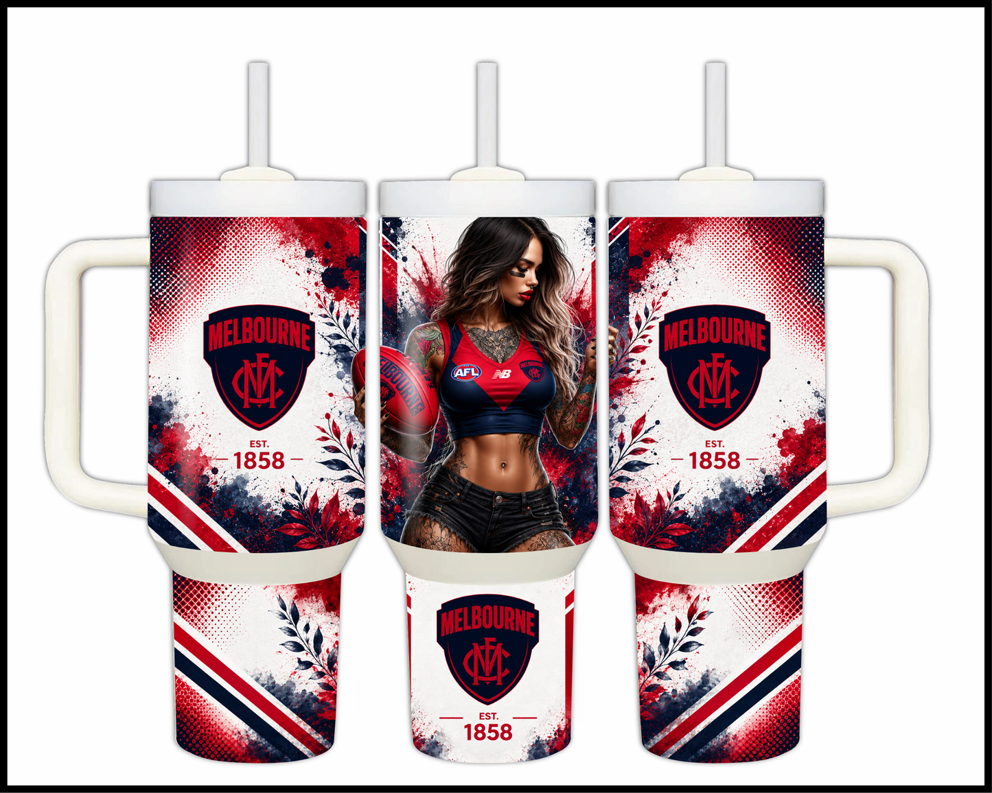 Big Guzzler Melbourne Stainless Steel Tumbler (984)