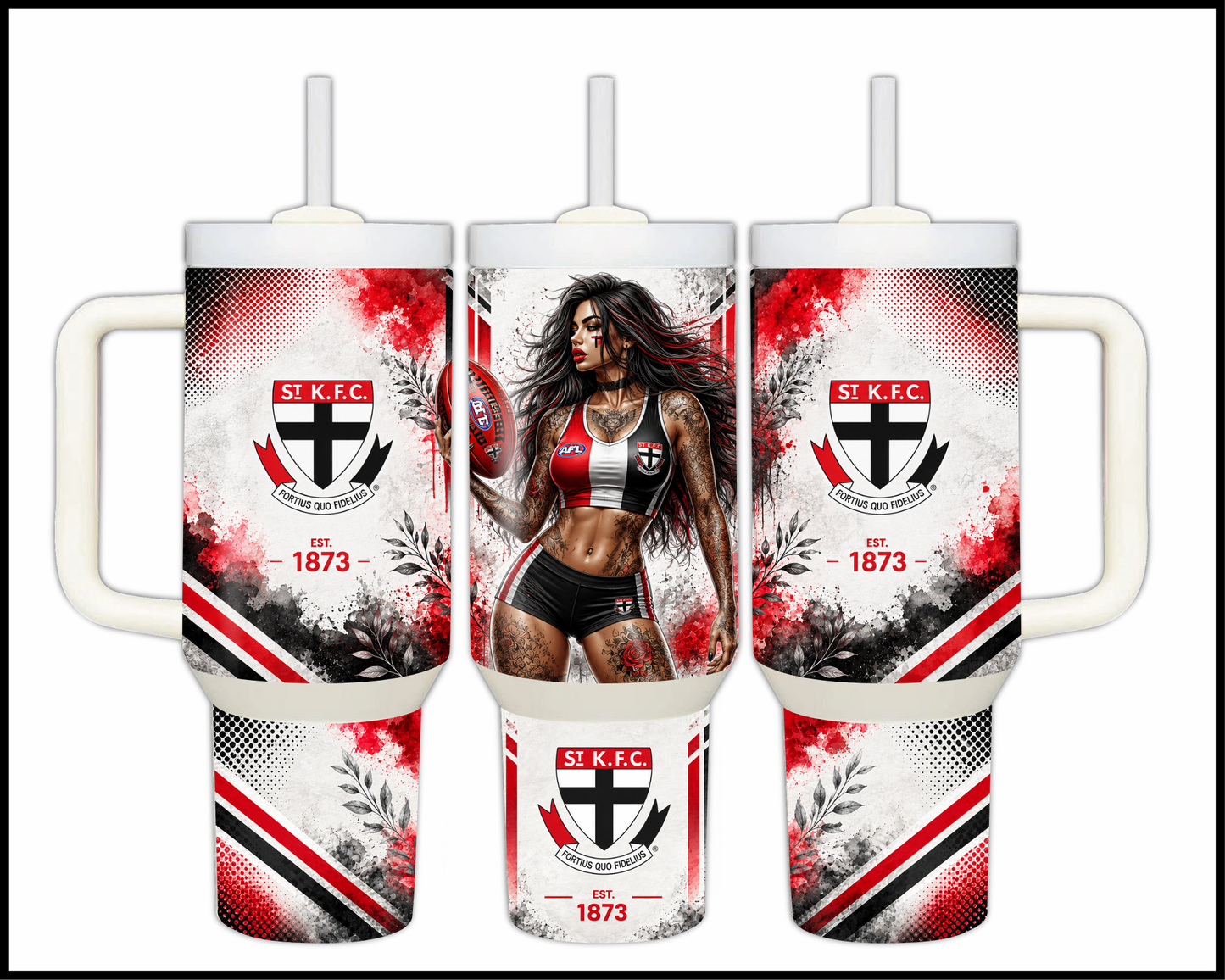 Big Guzzler St Kilda Stainless Steel Tumbler (988)