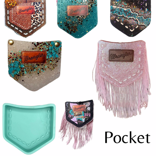 Western Pocket Blinged Car Freshie