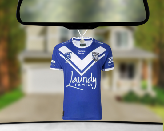 Canterbury Bulldogs Jersey Car Air Freshener