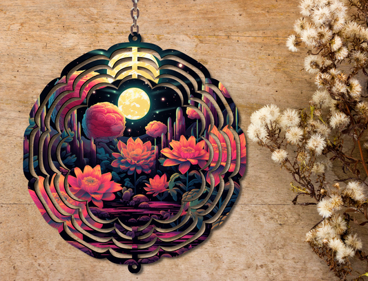 Floral Wind Spinner (284)