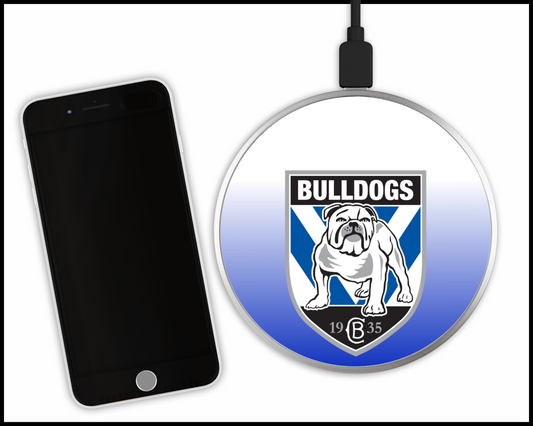 Canterbury Bulldogs Sublimated Wireless Phone Charger (003)