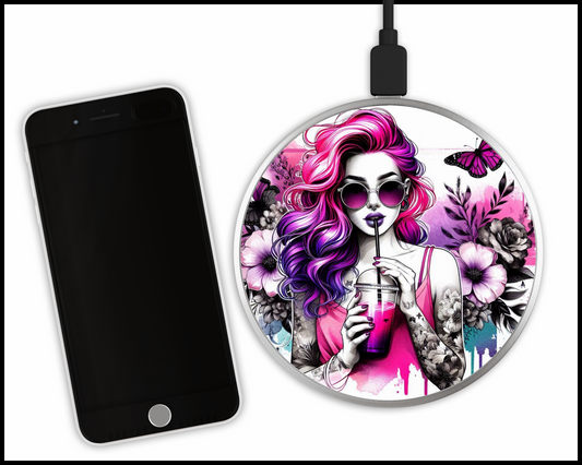 Sexy Bad Ars@ Sublimated Wireless Phone Charger (109)